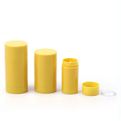 Nieuwe Verschijning 15g 30g 50g 75g 100g AS Plastic Cilinder Lichaam Parfum Lege Deodorant Balsem