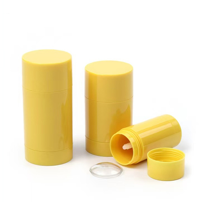 Nieuwe Verschijning 15g 30g 50g 75g 100g AS Plastic Cilinder Lichaam Parfum Lege Deodorant Balsem