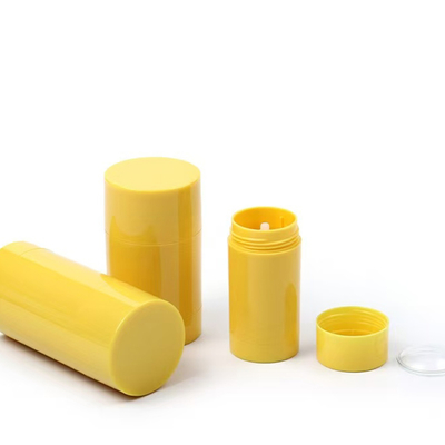 Nieuwe Verschijning 15g 30g 50g 75g 100g AS Plastic Cilinder Lichaam Parfum Lege Deodorant Balsem
