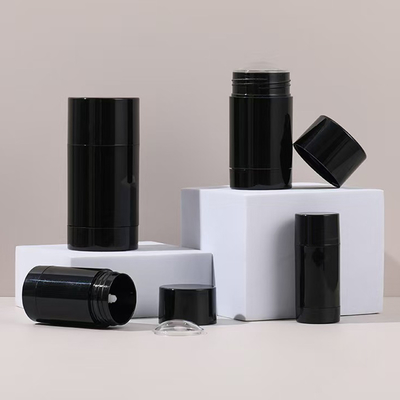 Nieuwe Verschijning 15g 30g 50g 75g 100g AS Plastic Ronde Vorm Lichaam Parfum Lege Deodorant Stick
