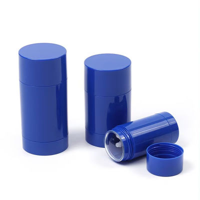 Aangepaste kleur 15g 30g 50g 75g 100g Private Label AS Plastic Leeg Deodorant Stick Balsem