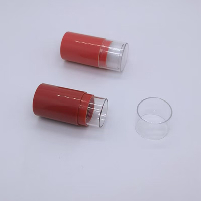 Stickfles Deodorantbalsem Container met Schroefdeksel en Transparante Verpakking