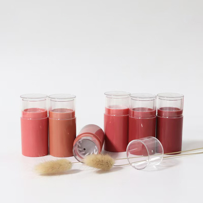 Stickfles Deodorantbalsem Container met Schroefdeksel en Transparante Verpakking