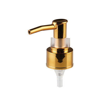 24 mm kraag vloeistofpomp Hiny goud en zilver geanodiseerde aluminium lotion pomp