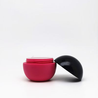 5g/25g/50g/80g Dubbele lagen ronde bolvormige plastic crème pot Huidverzorgings- en schoonheidsproducten