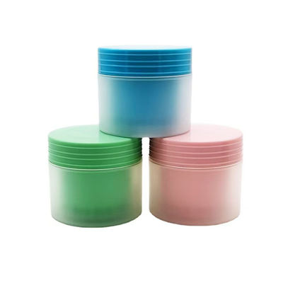 Matt Oppervlak Eco Friendly 80g Verschillende Kleuren Leeg Ronde Vorm PP Plastic Cream Jar