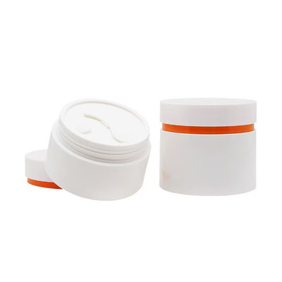 Aangepaste kleur 120g 200g Matt oppervlak Dubbele laag crème pot voor persoonlijke verzorging