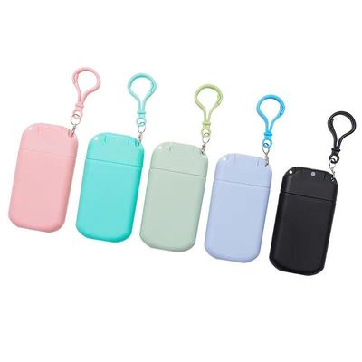 20ml Credit Card Square Refillable Pump Hand Sanitizer Perfume Alcohol Spray Bottle