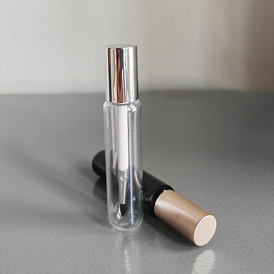 11 ml 14 ml Concealer Lip Gloss Wit Plastic Leeg buisje met fijne borstel voor Blush Highlighter Foundation