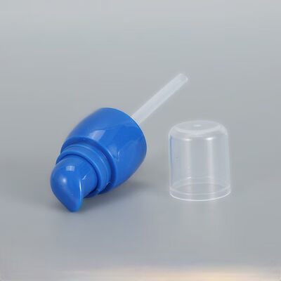 Wonderful Spray Efficiency 18/410 PP Cream Dispenser Pump with Half Over Cap Support Any Colors Used for Cosmetic Package