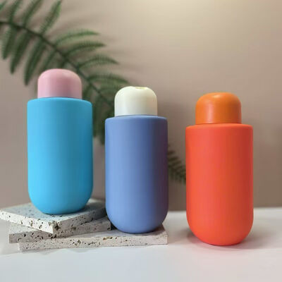 Groothandel 60ml 100ml 150ml 200ml 250ml 300ml 350ml & 400ml Plastic PE Lotionfles met Disk Top Dop