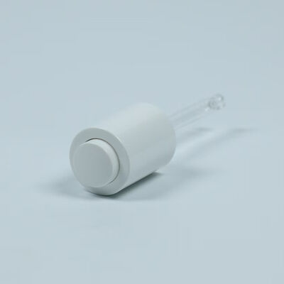 18mm 20mm 24mm Plastic Druppelpers met Aangepaste Glazen Buis voor Essentiële Olie Fles