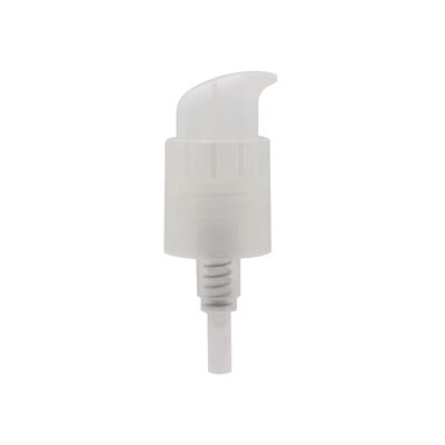 Zwarte plastic behandeling dispenser pompkop voor cosmetische fundering en huidverzorgingslotion