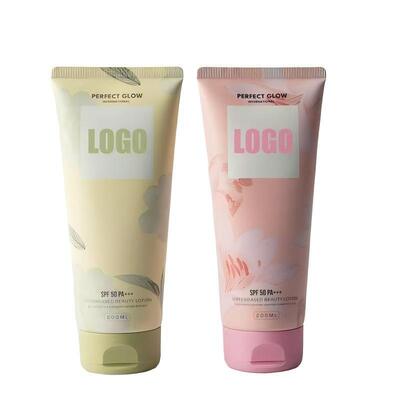 Groothandel Persoonlijke 50 ml 100 ml 120 ml 150 ml Plastic PE Tube voor Hand Creme Gezichtscreme
