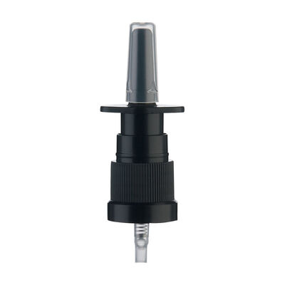 30/410 Nasal Spray Pump Mist Sprayer with Colorful Cap Non Spill Bottle Stopper with Long Nozzle for Screw-On Closure