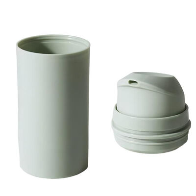 PP-materiaal 30 ml 50 ml 100 ml Crimp Pump Design luchtloze pompflessen voor huidverzorging