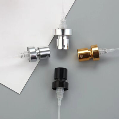 13mm 15mm 18mm 20mm Aluminium Goud Zilver Glanzende Gekrulde Fijne Mist Sprayer Parfum Spray Pomp