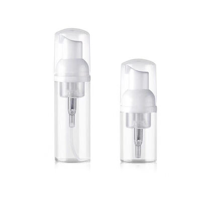 Volledige Set Cosmetische Schuimpomp PET Fles Navulbare Gezichtsreiniger Schuimdispenser Meerdere Capaciteiten 50/75/100ml Maatwerk