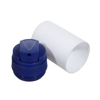 Populaire stijl 30 ml 50 ml 100 ml luchtloze pompfles met PP over cap
