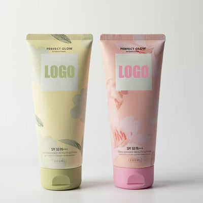 Flip Top Design Plastic Cream Tube met een diameter van 50 mm gebruikt voor huidverzorging cosmetische verpakking