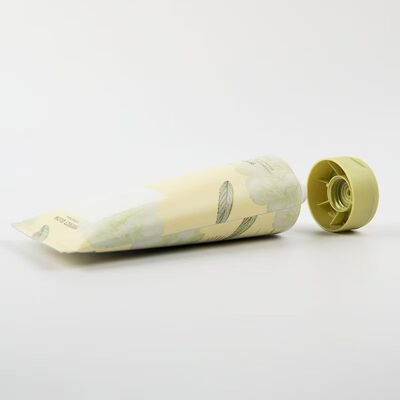 Flip Top Design Plastic Cream Tube met een diameter van 50 mm gebruikt voor huidverzorging cosmetische verpakking