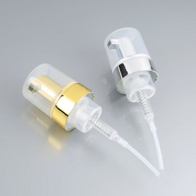 40 mm 42 mm Mousse Foam Pump Dispenser Alle elektroplaat foam gezichtsreinigers Goud foam pomp