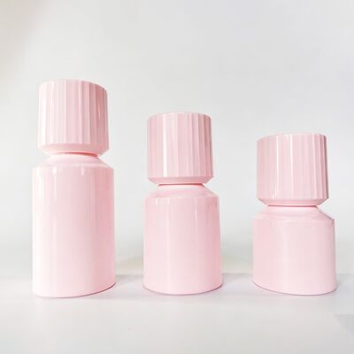 Schroefpompkop 30 ml 50 ml 80 ml 100 ml Plastic Airless Dispenser Fles Ondersteuning Aanpassing