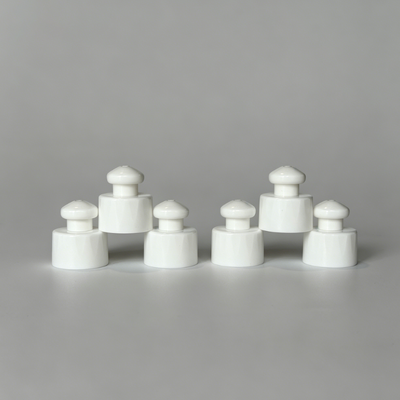 28 mm Push Pull Plastic Sports Cap voor flessen Verspreidingskappen voor flessen Plastic Screw Cap