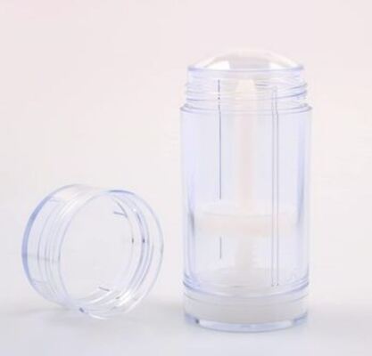 Custom Color Twist-Up PP Plastic Deodorant Container OEM/ODM Private Label 15g 30g 50g 75g Roll-On Parfumfles voor lichaamszorg