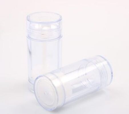 Custom Color Twist-Up PP Plastic Deodorant Container OEM/ODM Private Label 15g 30g 50g 75g Roll-On Parfumfles voor lichaamszorg