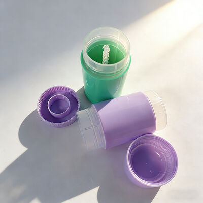Cylindervormig 30/50/75/100g Leeg Deodorant Balsemstok Accepteren Verschillende kleuren Printing