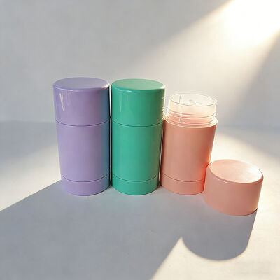 Cylindervormig 30/50/75/100g Leeg Deodorant Balsemstok Accepteren Verschillende kleuren Printing