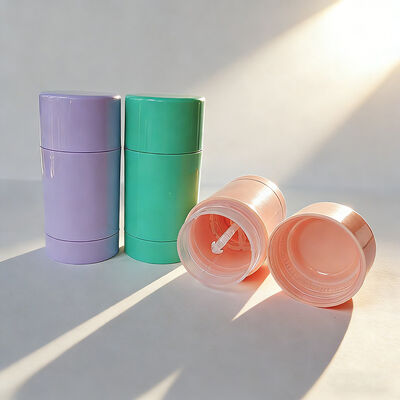 Cylindervormig 30/50/75/100g Leeg Deodorant Balsemstok Accepteren Verschillende kleuren Printing