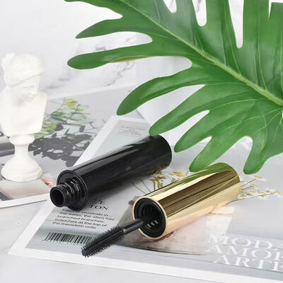 Leeg Mascara Fles, Glanzende Roze Plastic Mascara Tube Met Silicone Plastic Borstelstok Voor Mascara Oogletserum Verpakking