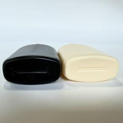 28 mm 200 ml HDPE 33 g Mat zwart/beige lege plastic fles voor shampoo lotion cosmetische verpakking