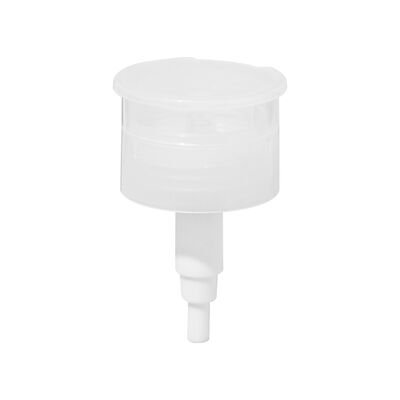 24/410 Doorzichtige nagellakverwijder pomp dispenser nagelreiniging pomp cosmetische verwijder pomp gebruikt voor dispenser flessen