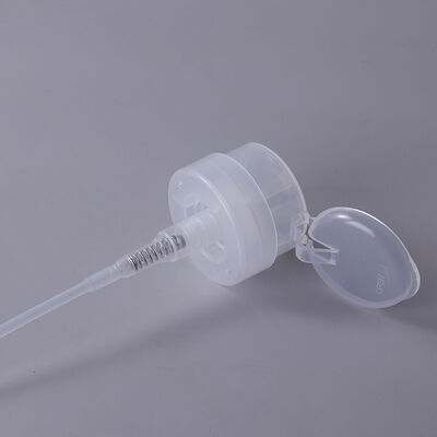 PP Plastic Nail Polish Remover Pump with Leak Tested and Customized Tube for Alcohol-Based Liquids