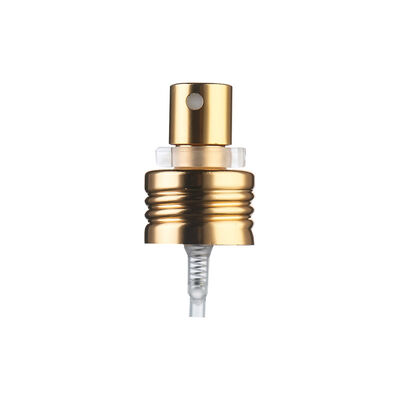 Zilvergoud Aluminium Schroef Parfumsprayer Pomp Fijne Mist Spray Pomp voor Cosmetische Glasfles