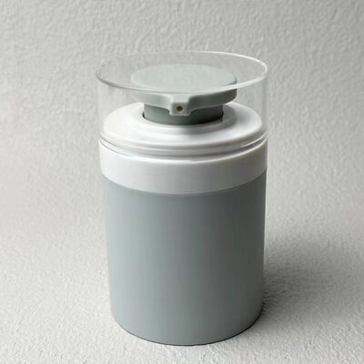 Modern Slender Airless Pump Bottle 30ml 50ml Portable PET Vacuum Lotion Container for Serum Essence Cosmetic Travel Size Packaging