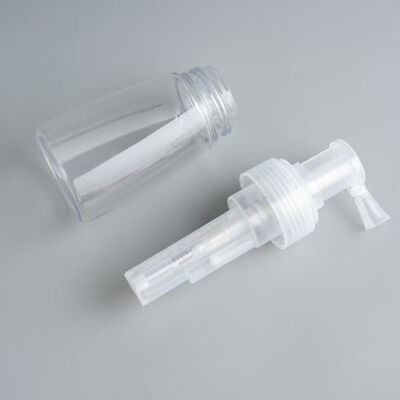 35 gr Duidelijk Doorzichtig Poeder Spray Fles Leeg Plastic Press Poederpomp Dispenser voor Hair Dry Cleaning