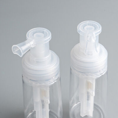 35 gr Duidelijk Doorzichtig Poeder Spray Fles Leeg Plastic Press Poederpomp Dispenser voor Hair Dry Cleaning