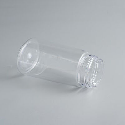 35 gr Duidelijk Doorzichtig Poeder Spray Fles Leeg Plastic Press Poederpomp Dispenser voor Hair Dry Cleaning