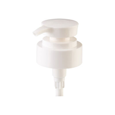 HDPE-plastic schroeflotionpomp met externe veer en 24 410 perskop voor shampoo en lichaamswas