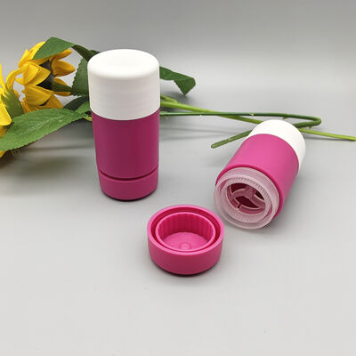 15g 30g 50g 75g PP Matte Twee-Ton Twist Up Stick Container Leeg Draaibaar Plastic Tube voor Deodorant