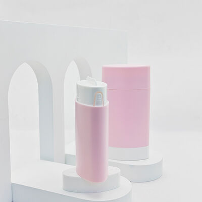 40g platte langwerpige van bovenaf te vullen deodorantstickhouder PP-kunststof van bovenaf te laden vervangbaar