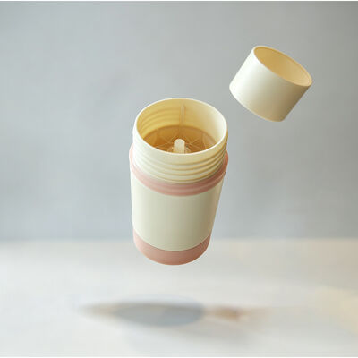 New Design 35g 50g 75g PP Double Shell Body Fragrance Deodorant Balm Stick Container