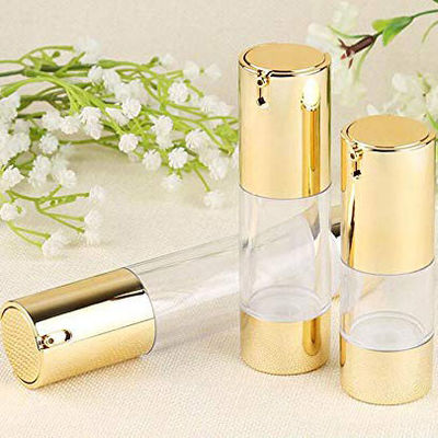 15ml 30ml 50ml Plastic Airless Pump Vacuum Cosmetische Fles Lekvrije Gecontroleerde Dosering Crème Lotion Verpakking
