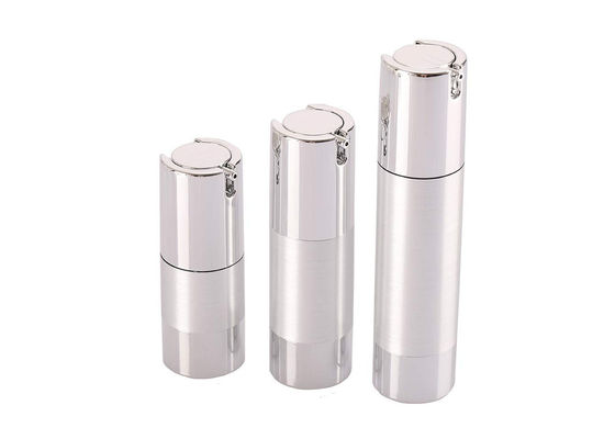 Op maat gemaakte 15 ml 30 ml 50 ml Plastic Airless Pump Vacuum Cosmetische fleslekkestof gecontroleerde dispensatie crème lotion verpakking