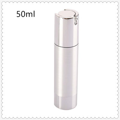 Op maat gemaakte 15 ml 30 ml 50 ml Plastic Airless Pump Vacuum Cosmetische fleslekkestof gecontroleerde dispensatie crème lotion verpakking