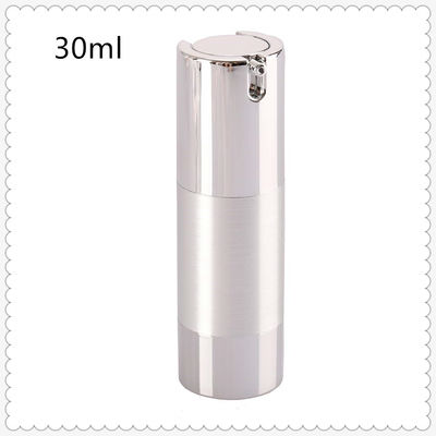 Op maat gemaakte 15 ml 30 ml 50 ml Plastic Airless Pump Vacuum Cosmetische fleslekkestof gecontroleerde dispensatie crème lotion verpakking